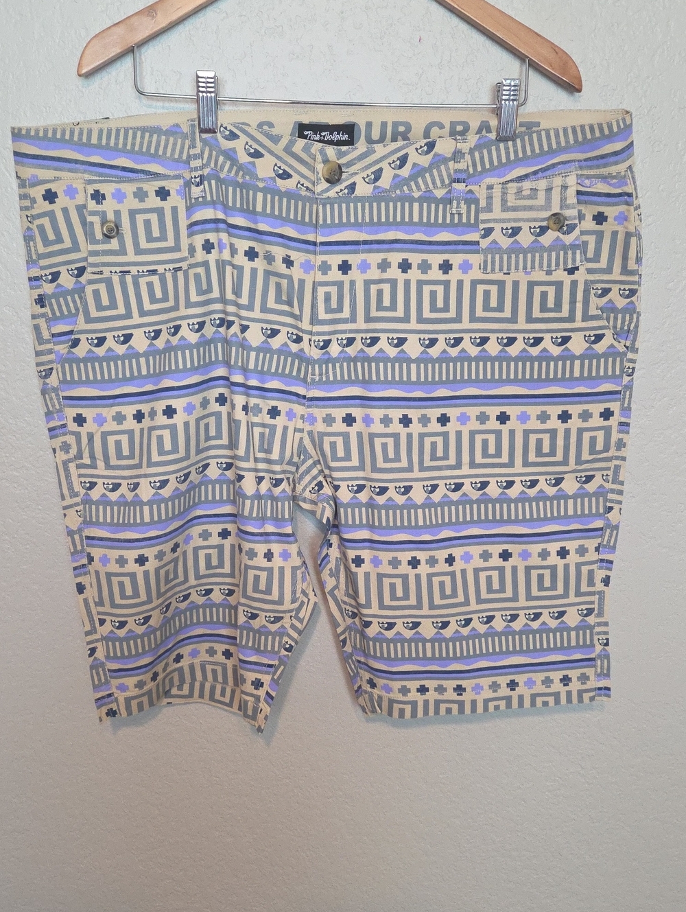 Pink Dolphin Chino Style Shorts 40